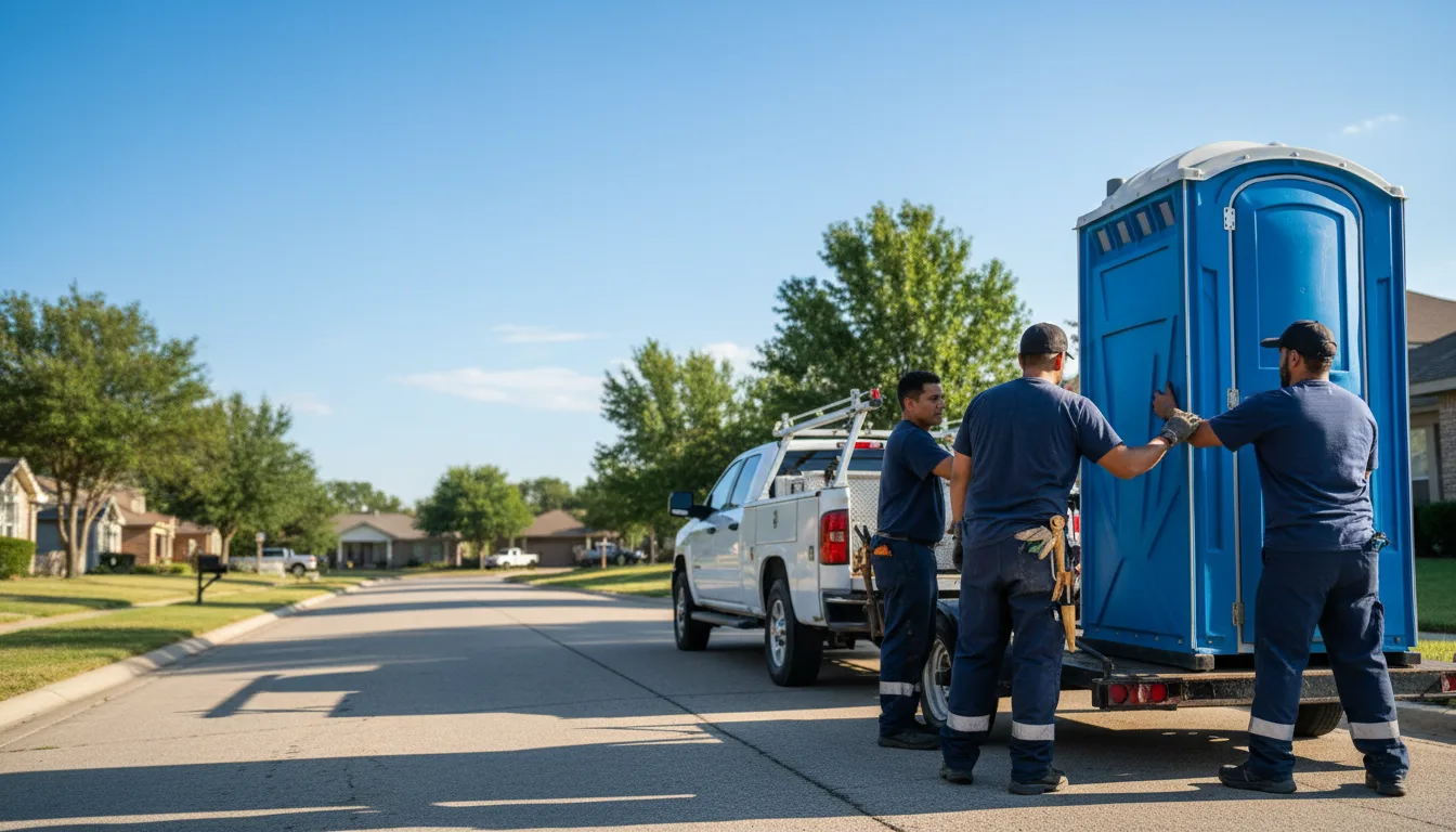 Portable Toilet Rental in Parker Ford, PA near me